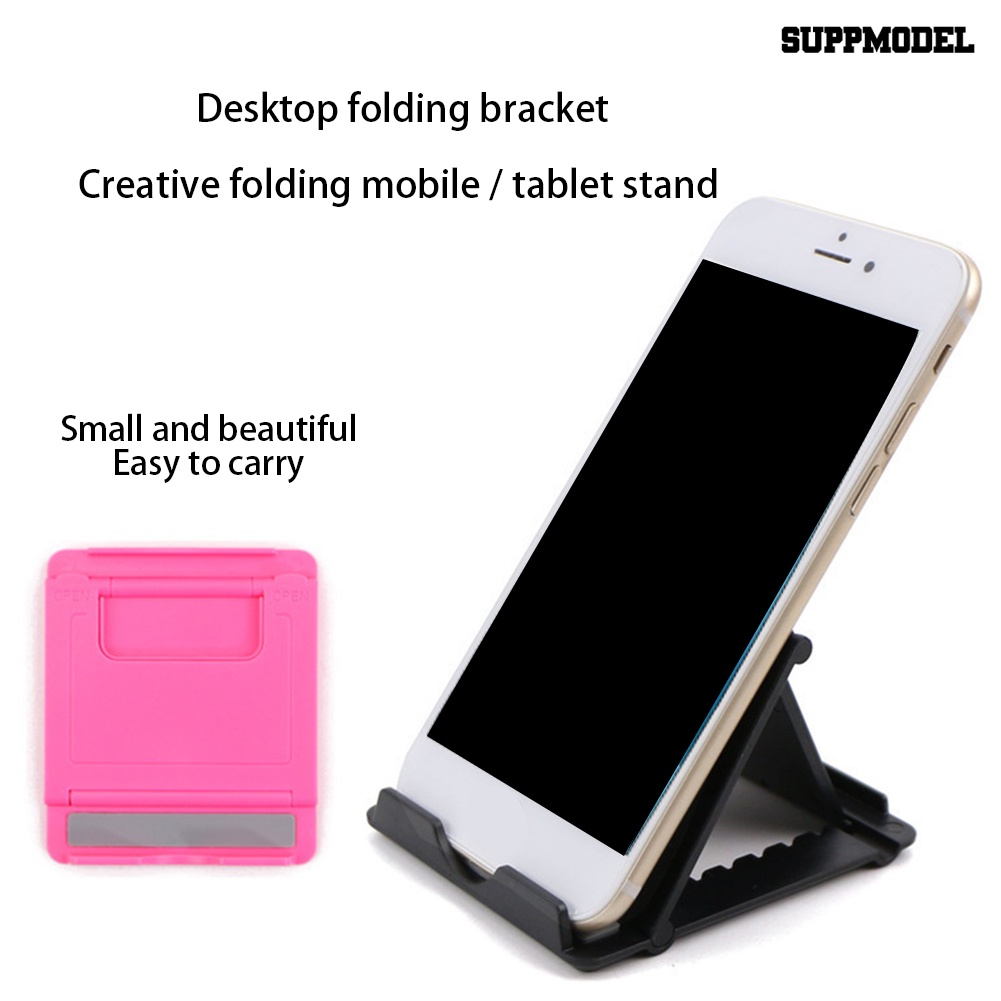 Sdl Stand Holder / Dudukan Ponsel / Tablet Universal Model Lipat Adjustable Untuk Meja