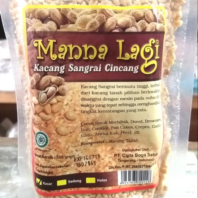 

Kacang sangrai manalagi 500