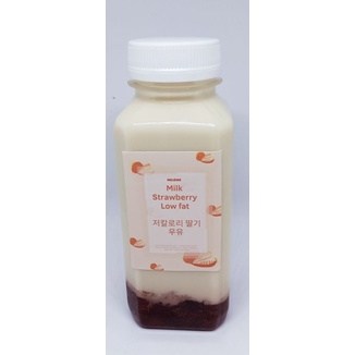 Susu strawberry korea rendah kalori/ Korean Strawberry Latte Low Fat / Milk Strawberry Low Fat 250ml