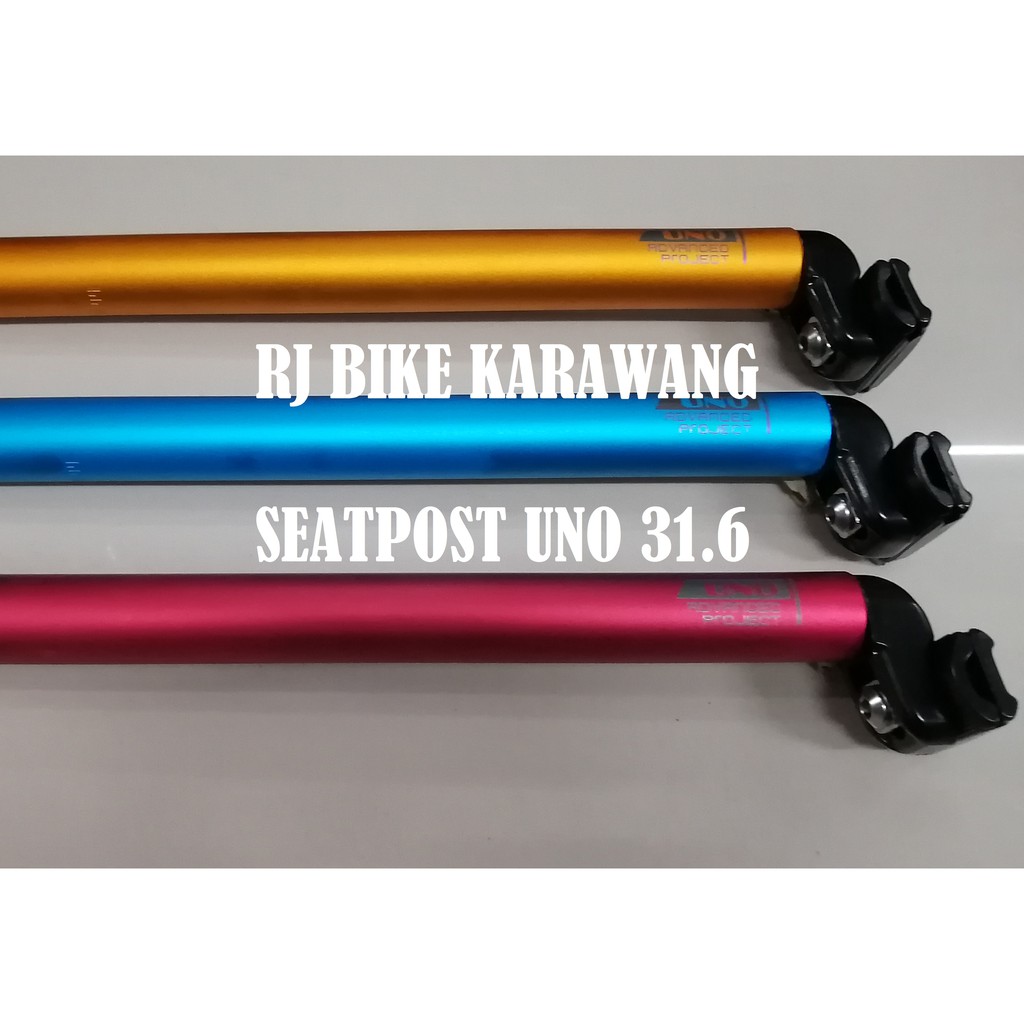 Seatpost Uno 31.6 x 400  Alloy Color Anodized