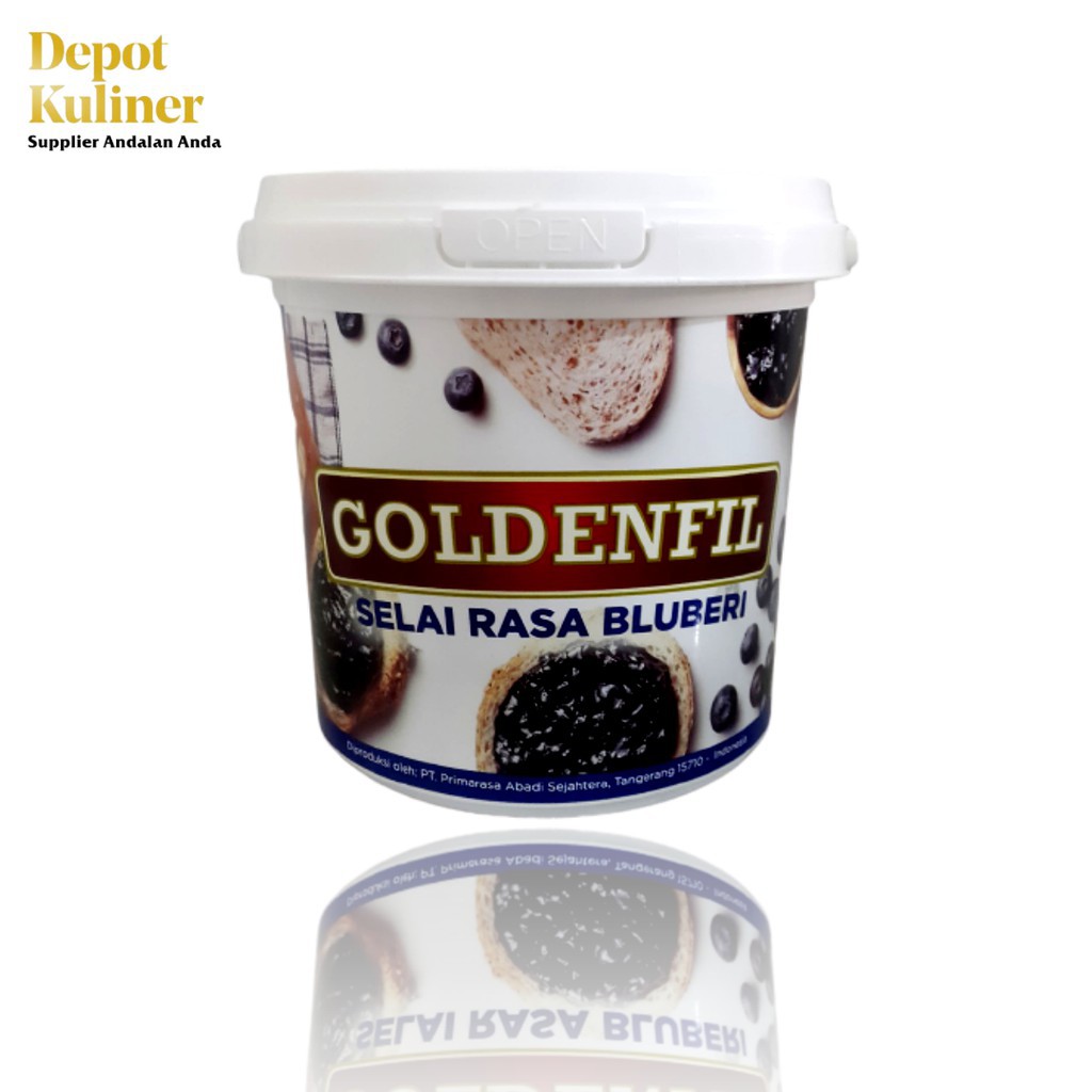 Goldenfil Selai Rasa Bluberi blueberry 1 kg