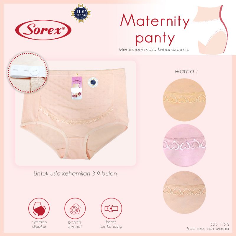 Celana dalam sorex ibu hamil 1135