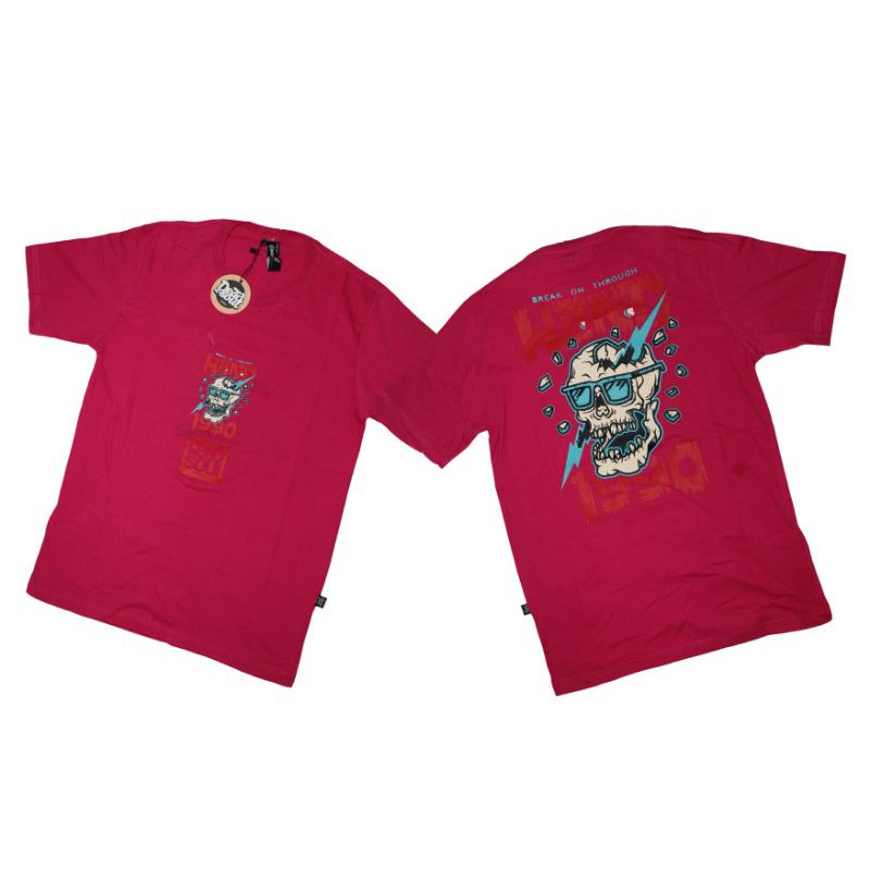 kaos distro Deadsoul magenta A4