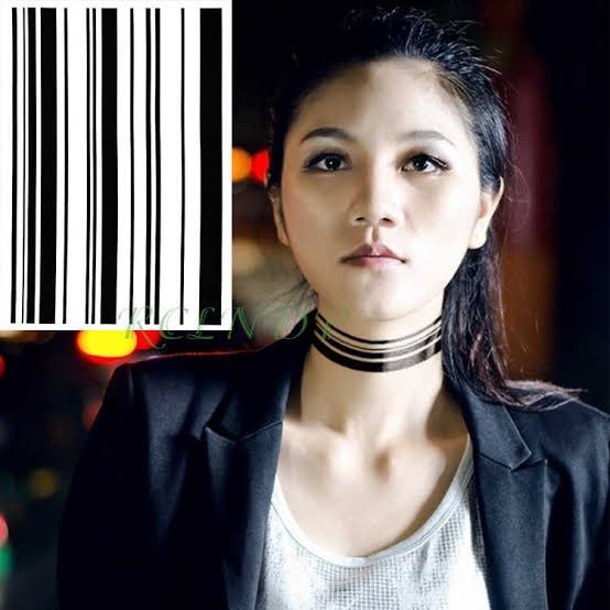 ( READYSTOCK ) TEMPORARY TATTOO Desain garis gelang tribal temporary tattoo tato temporer fashion Ba