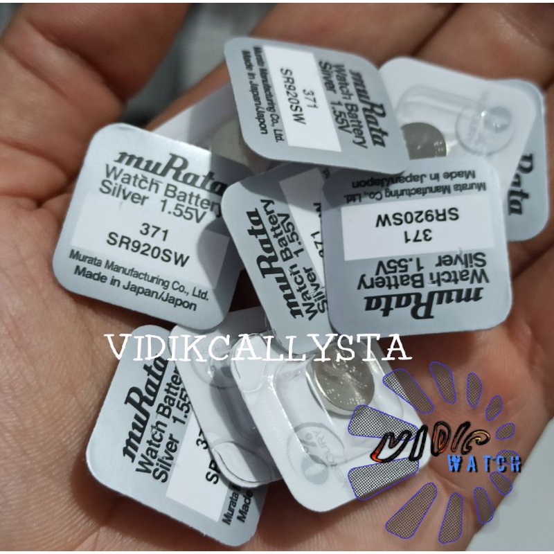 BATREI BATRE BATERAI JAM SONY MURATA 371 SR920SW / SR 920 SW 921 LR920 LR921  ORIGINAL