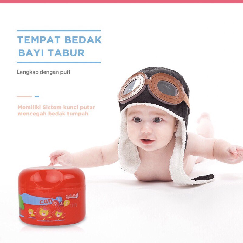 Tempat Bedak Bayi Single Reliable / Tempat Bedak Bayi Anti Pecah Tanpa Sekat MULTIFUNGSI PRAKTIS