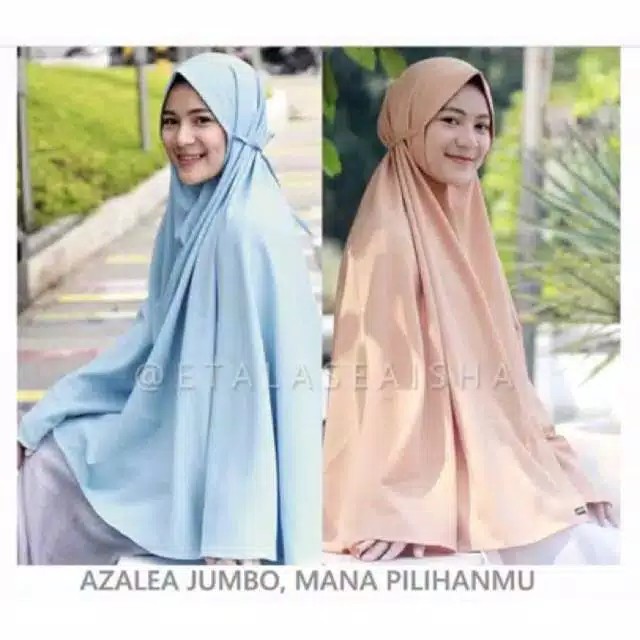 KHIMAR JUMBO TALI NON PET / hijab instan jumbo