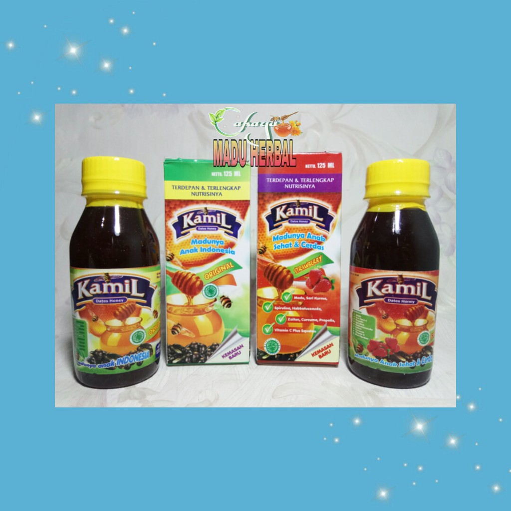 

Madu Kamil Anak - Original / Anggur / Strawberry