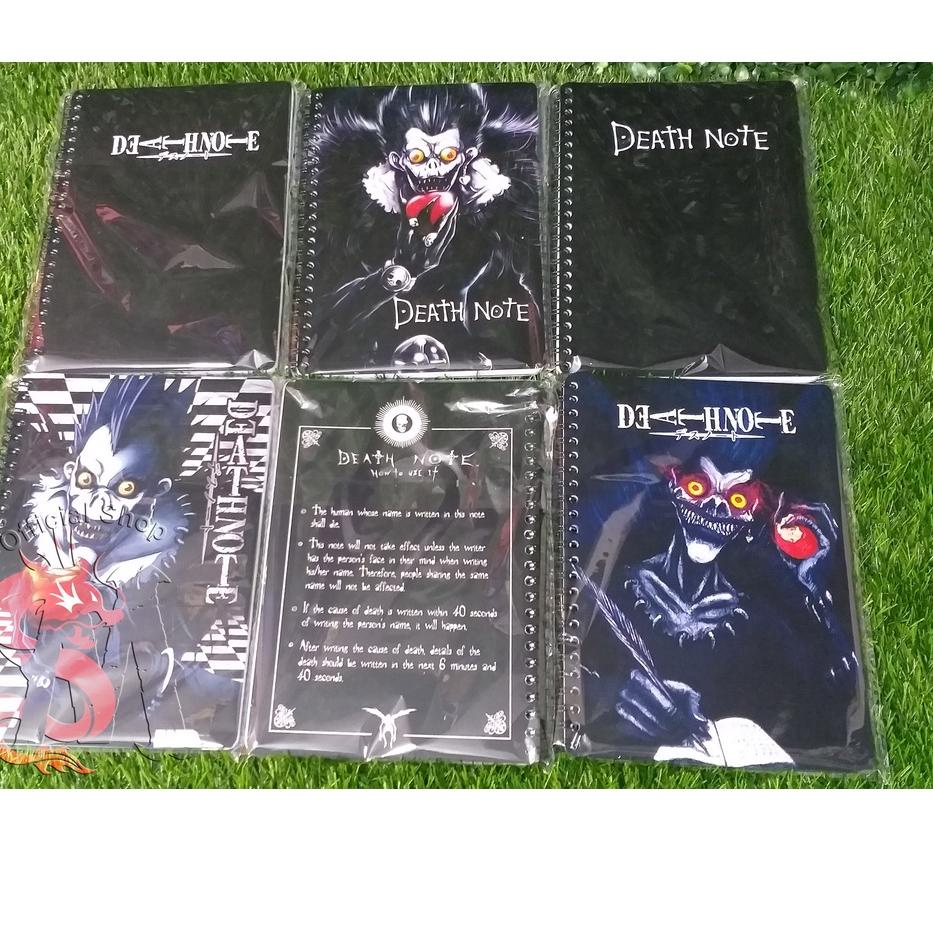 

Diskon⭐ 6LQ.TJ Skecth Book Note Book Buku Catatan Death Note (Custom Desain) ☪ Terbaru