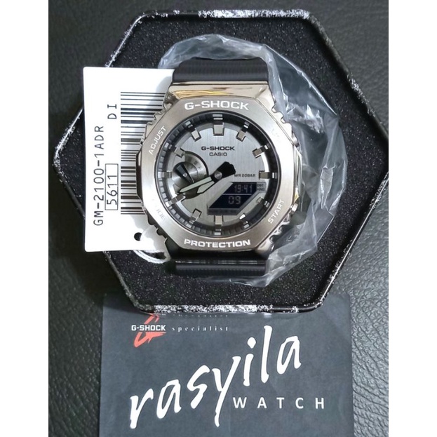 Casio G-Shock GShock GM 2100 / GM2100 - 1ADR / GM 2100 - 1A Silver-Black
