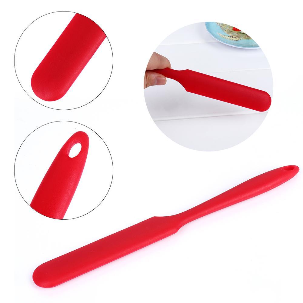 Spatula Silikon Nanas Masak Fondant Peeling Knifes Baking Scraper