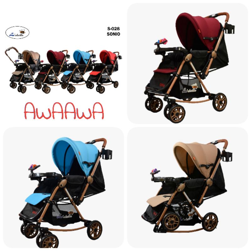 Termurah 11 L'abeille SONIO S-028 labeille ETHICS ETHIC A-1688 ayun baby stroller kereta dorong bayi