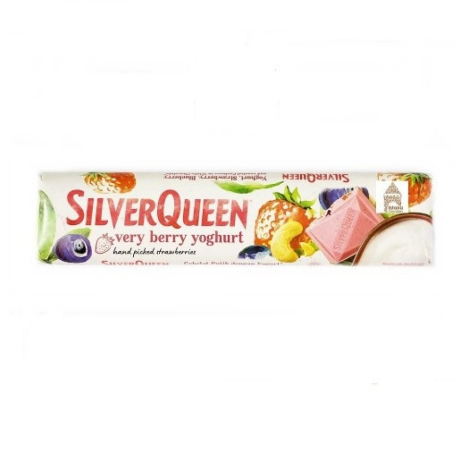 

SILVERQUEEN - PCS COKLAT YOGURT BERI BANGET ( VERY BERRY YOGHURT )