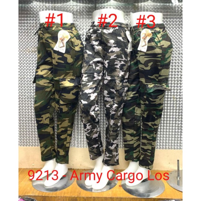 CELANA ARMY CARGO LOS 9213 / CELANA ARMY WANITA / CELANA CARGO PANJANG / CELANA CARGO ARMY / CELANA 