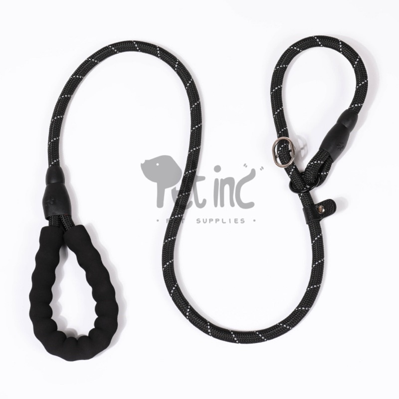 Stylish dog neck flexible rope leash