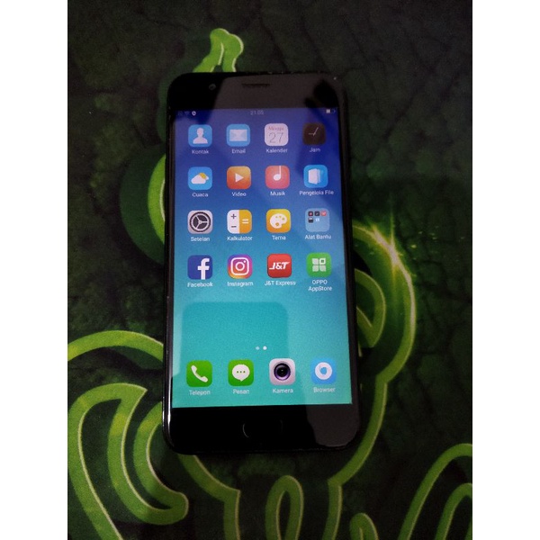 Oppo a57 RAM 3/32gb hitam hp android