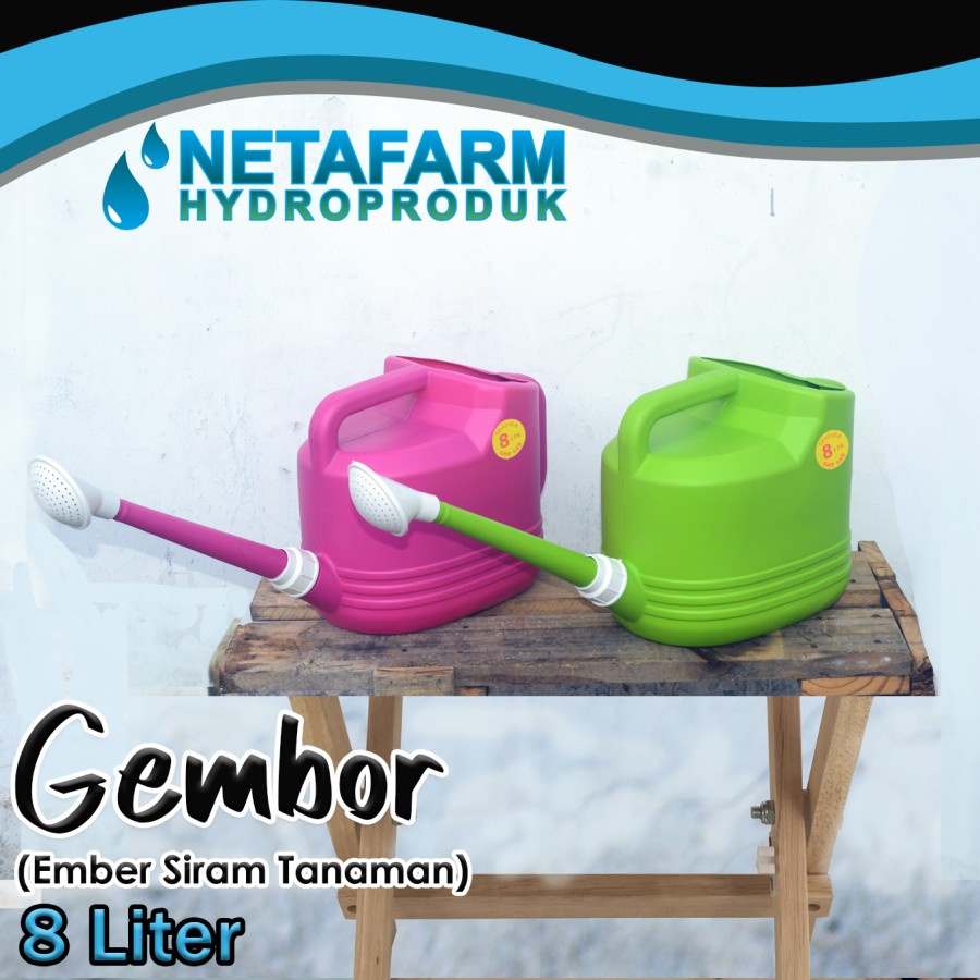 Gembor Air Ember Penyiram Tanaman Watering Can 8 Liter