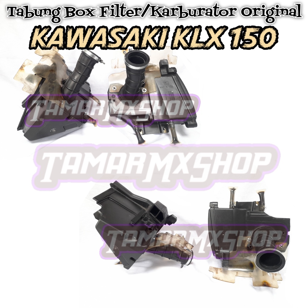 Tabung Box Filter Udara Kawasaki KLX 150 Original Copotan Motor