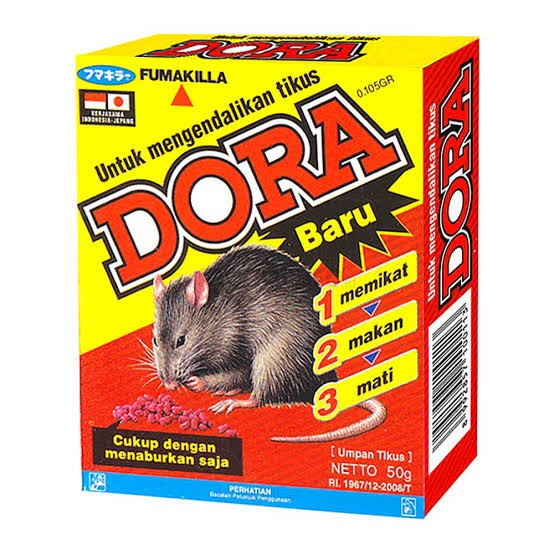 DORA Racun Tikus Paling Ampuh 200 Gram