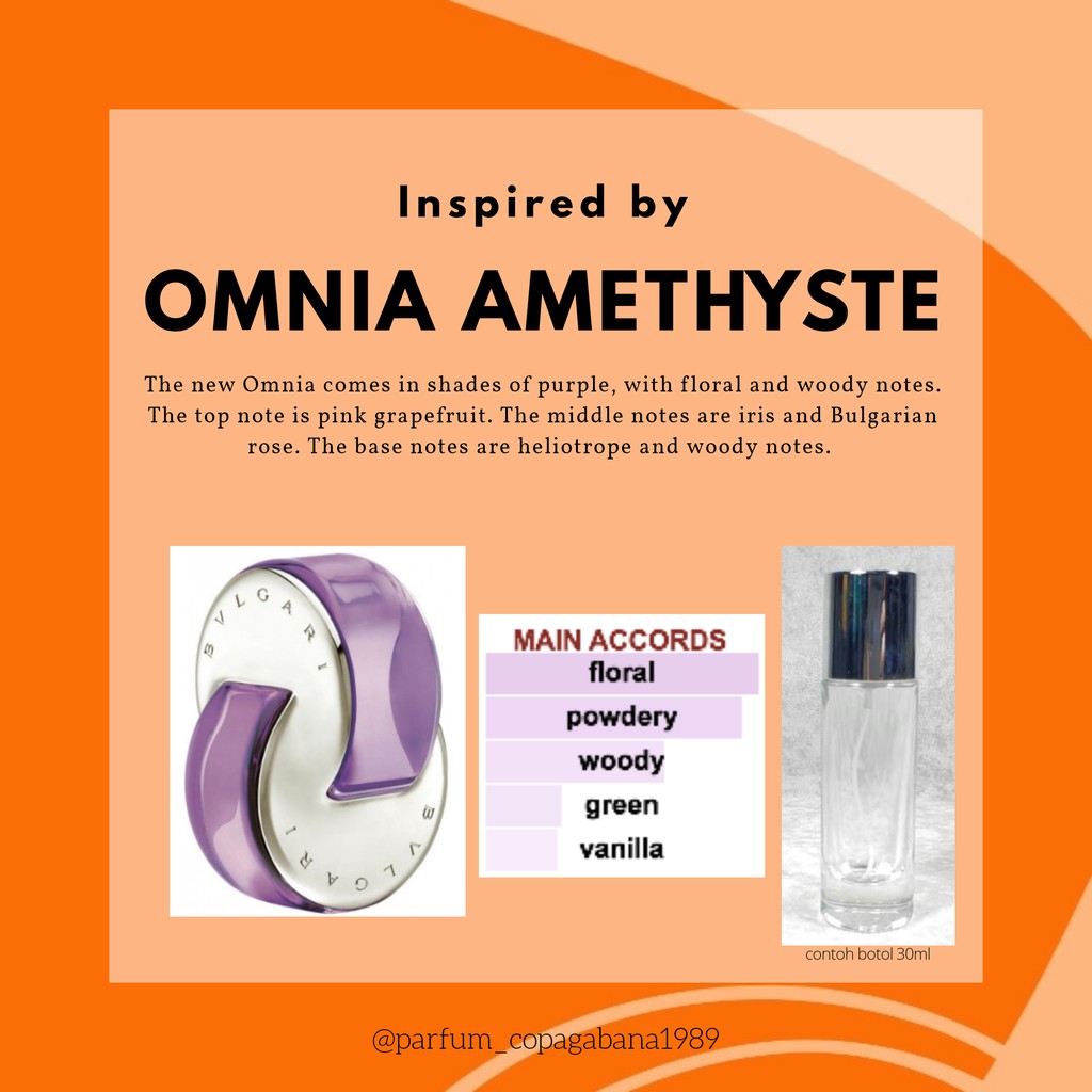 [BEST SELLER] PARFUM BVLGARI OMNIA AMETHYSTE