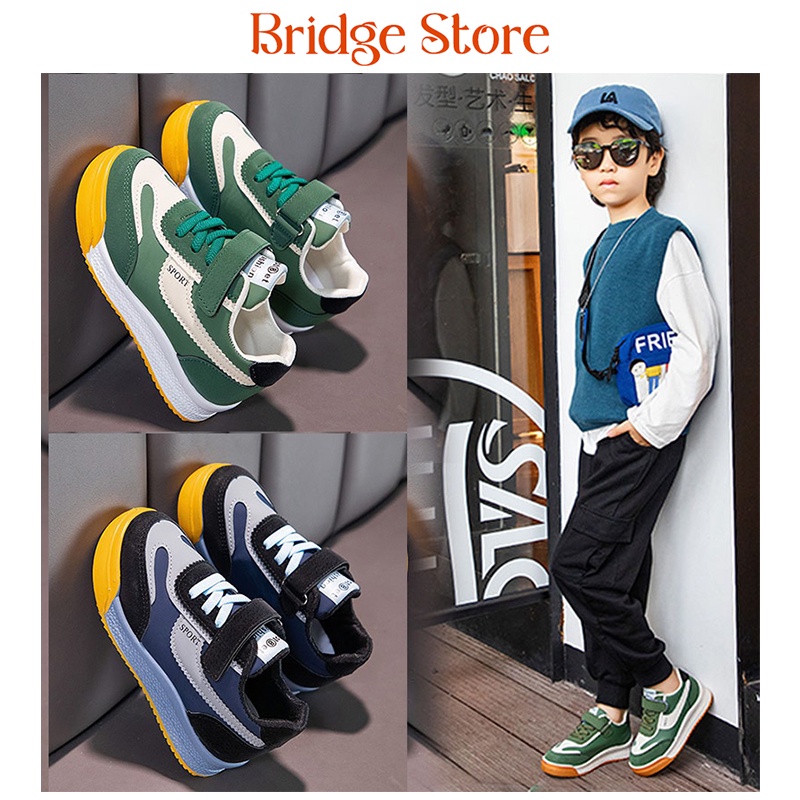 Sepatu Sneakers Anak Import Terbaru  033 - HUGO AIR Kids Shoes / Sepatu Anak Laki - laki &amp; Perempuan Kasual