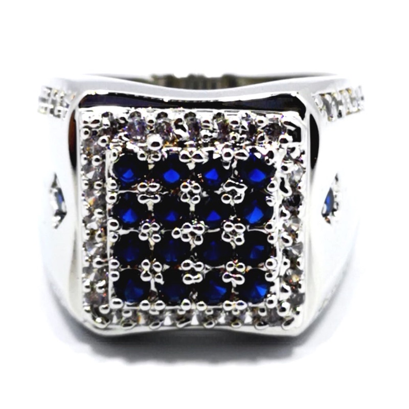 CINCIN PERMATA BLUE SAFIR MATA 16