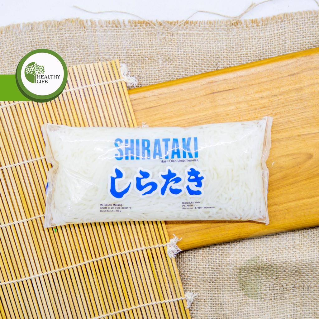 Mie Shirataki Biru (Wet Shirataki Noodle) 200gr Cocok Untuk Diet Keto | Shopee Indonesia