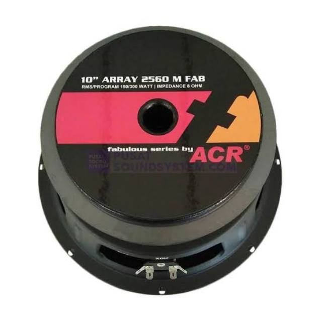 Speaker 10&quot; ACR fabulous 2560. ARRAY range middle