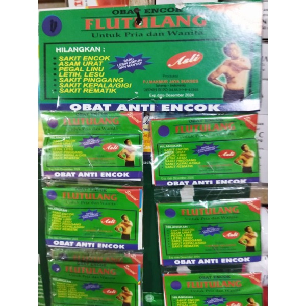 

obat flu tulang dan encok isi 20 bungkus