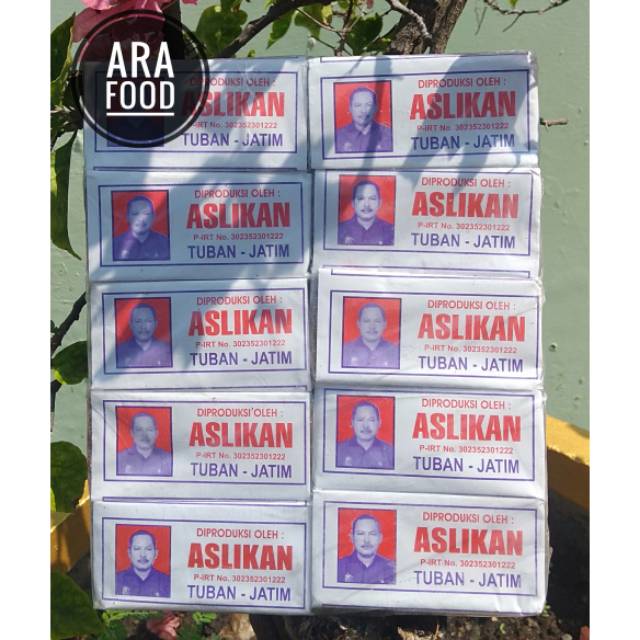 Terasi udang super cap aslikan asli tuban kemasan 1000 gram