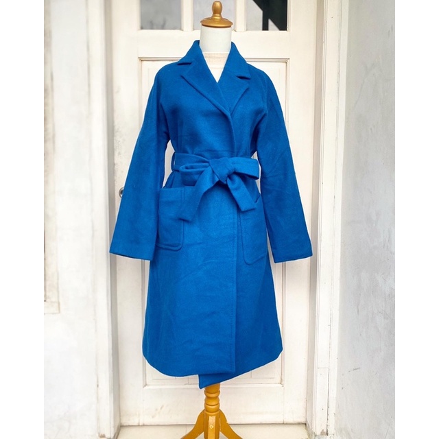 long coat wool preloved