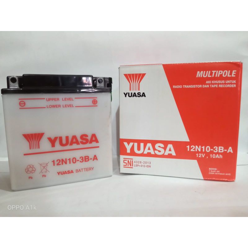 AKI YUASA 12N10-3B-A