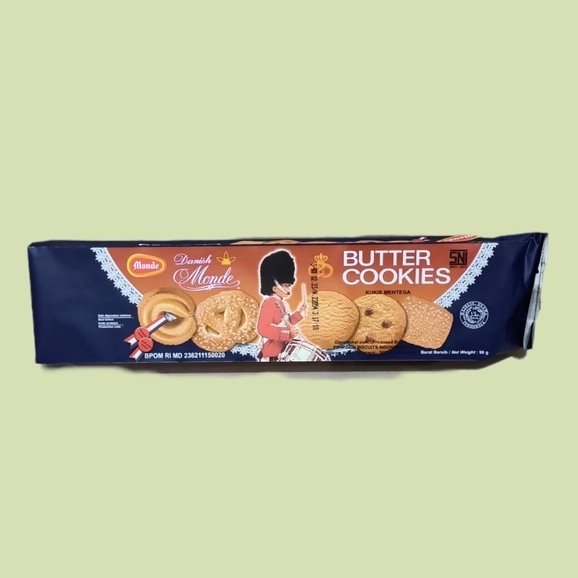 

Monde Danish Butter Cookies Biscuit 90 gr