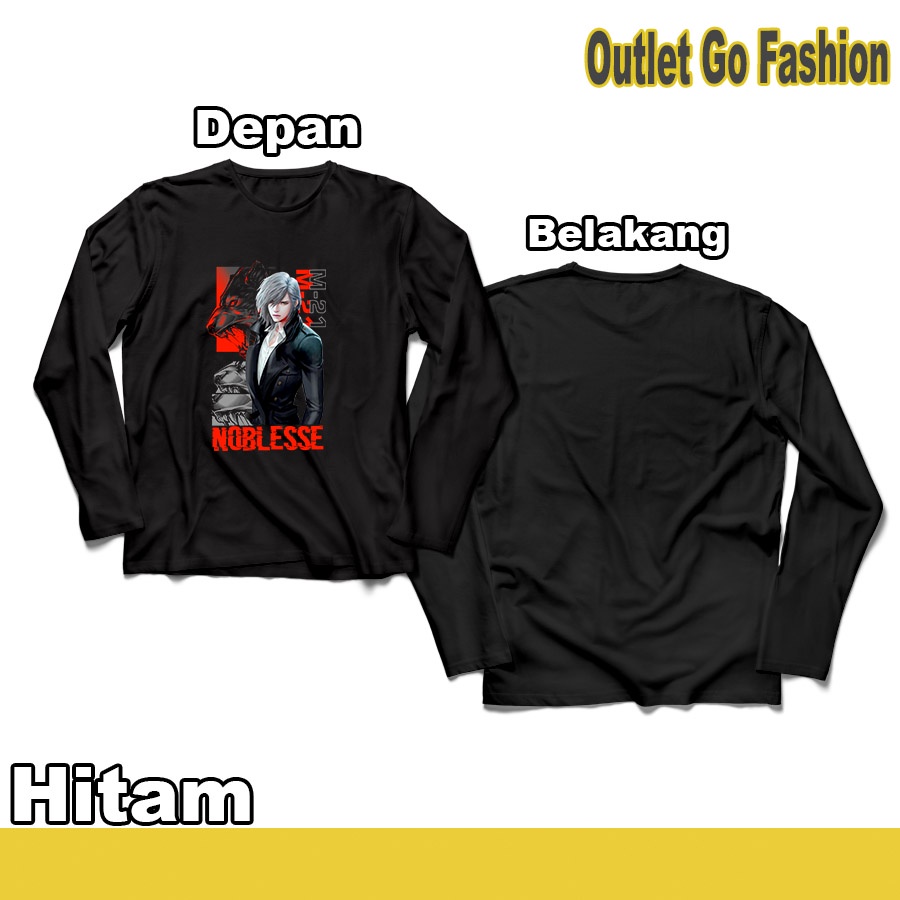 Kaos Pria Anime M21 Noblesse Awakening Cadis Etrama Di Raizel Webtoon Lengan Panjang Dewasa Distro