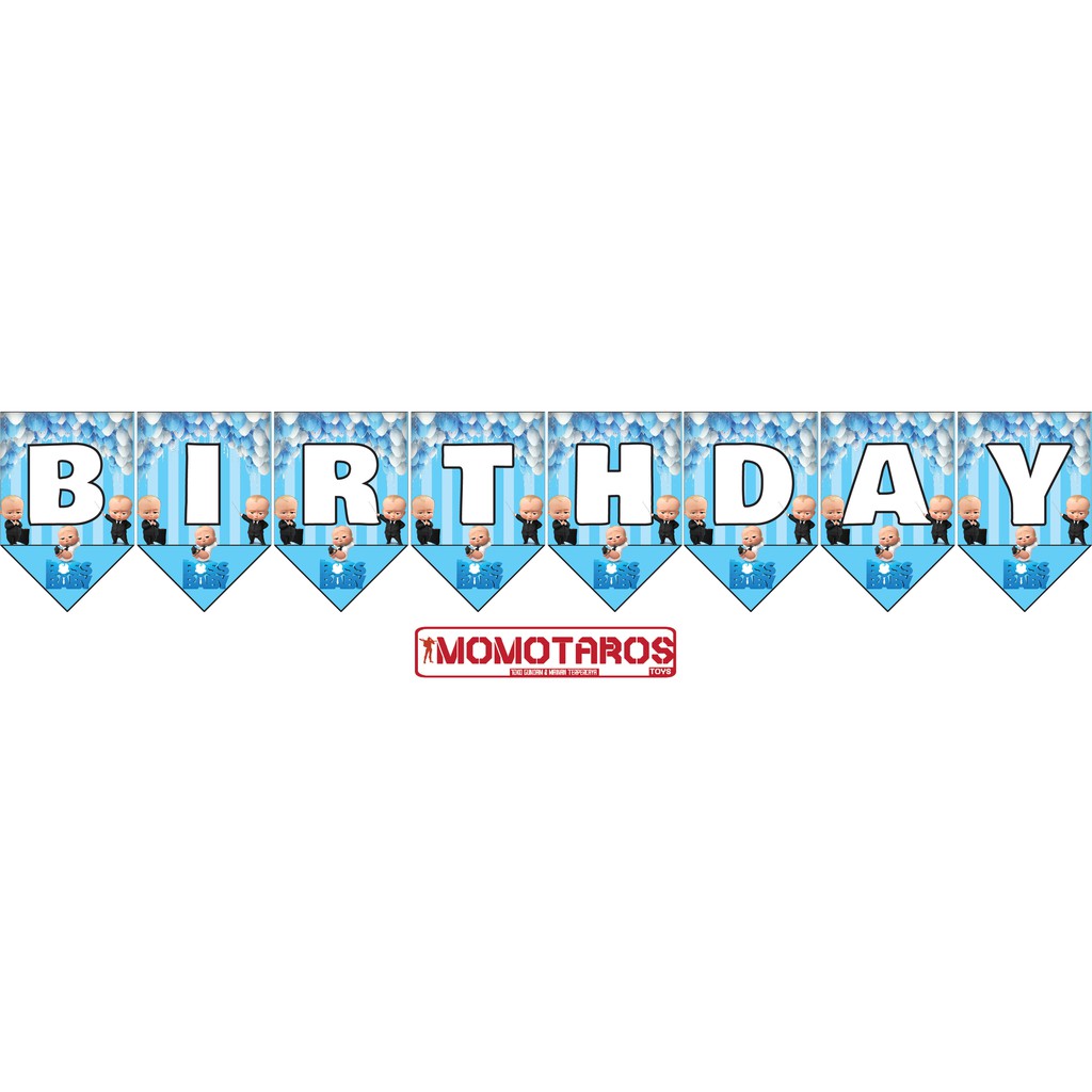 

Banner Name Boss Baby 1 pc