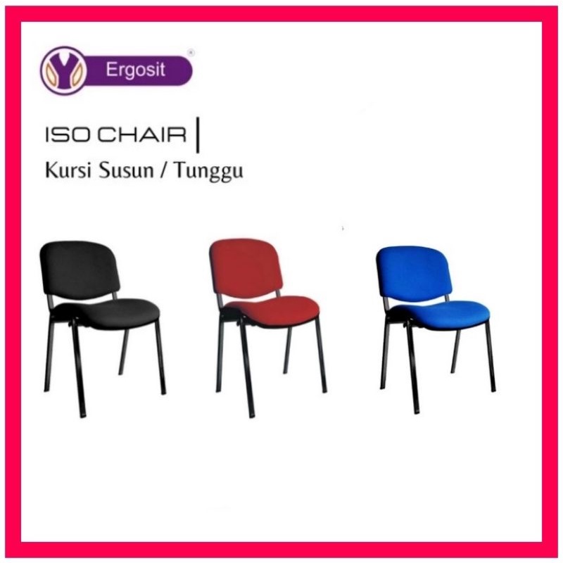 Kursi Susun / Kursi Tumpuk ISO Chair Murah