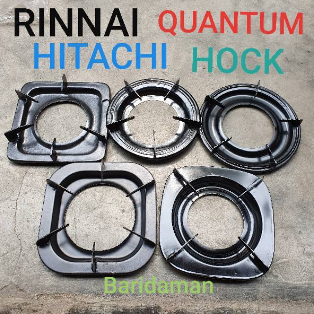 Tungku Tatakan Dudukan Kompor Gas Rinnai Hock Hitachi Rinnai Quantum miyako