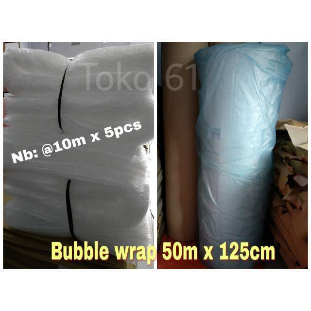 

Bubble Wrap 50m x 125cm