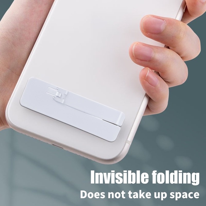 Bracket Dudukan Handphone Tablet Universal Model Lipat Bahan Stainless Steel