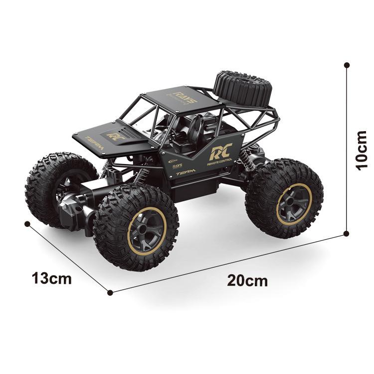 RC Remote Mainan Mobil Remote Control Rock RC Crawler Offroad Alloy Material 1:18 Mainan Mobil Remote Kontrol Alloy Mainan Mobil RC Alloy Car