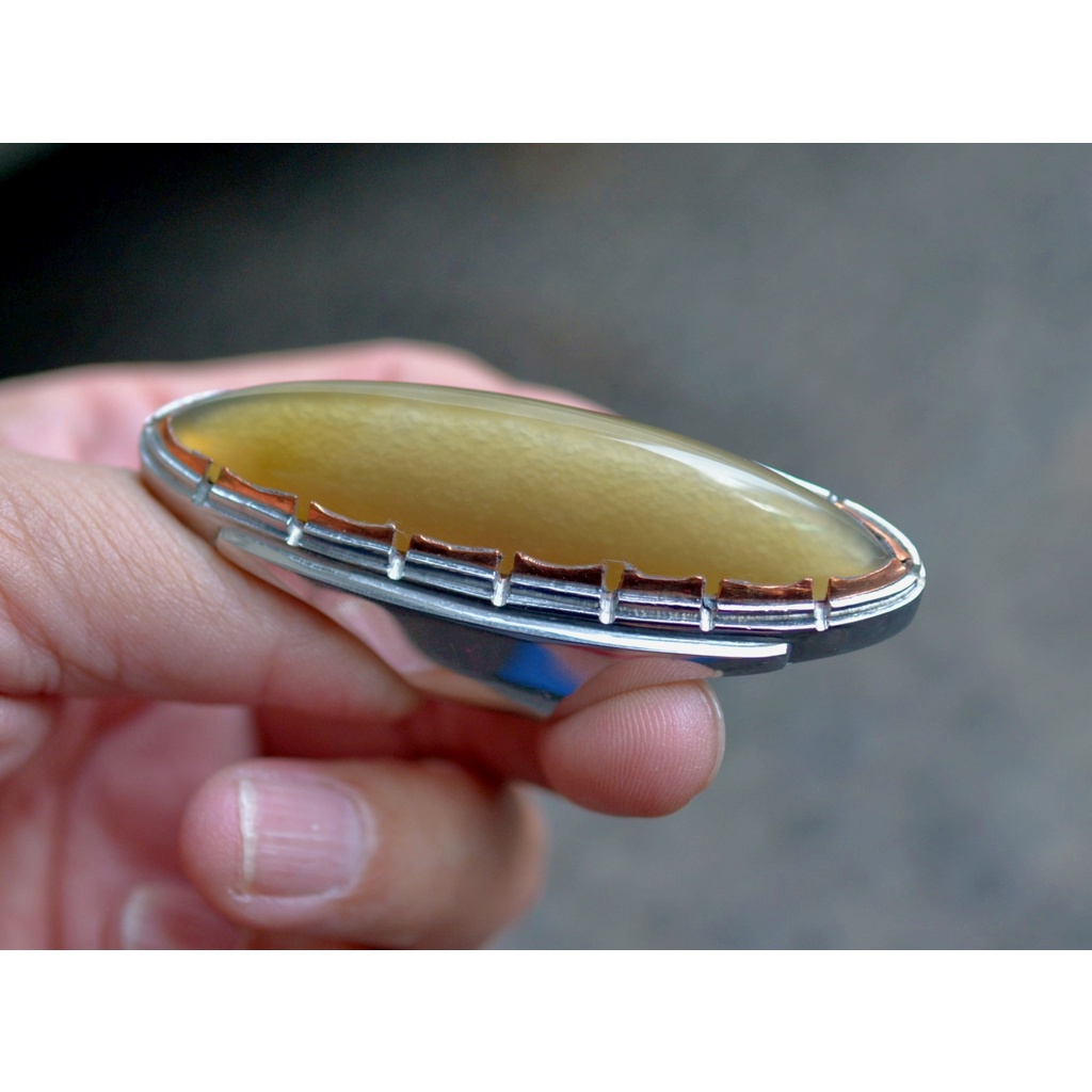 Natural Batu Pandan Nanas Lumut Ajibb