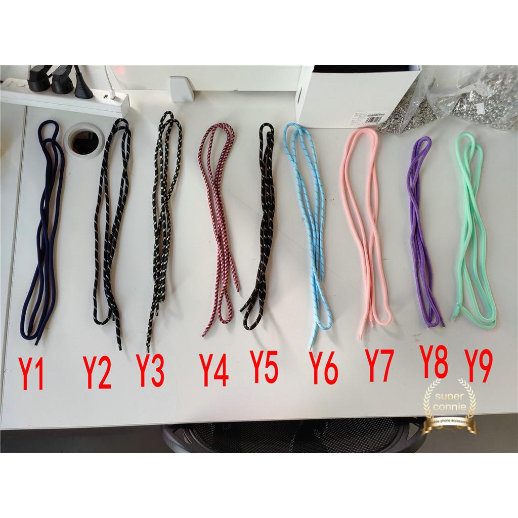 Colorful Mobile Removable Candy Nylon Lanyard Phone Case Strap