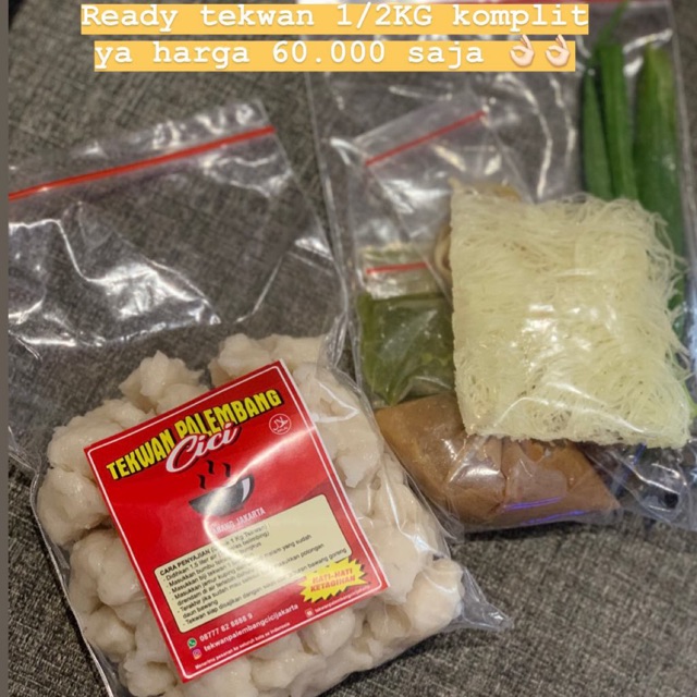 

Tekwan komplit 1/2 KG