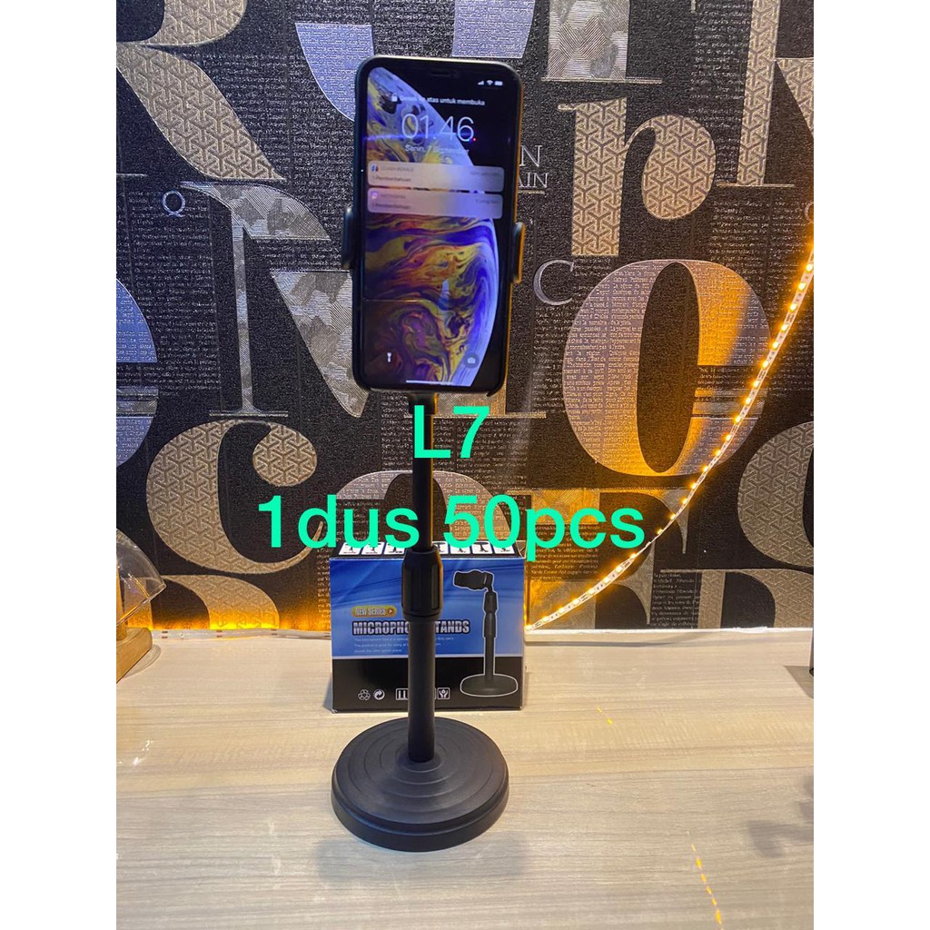 PROMO HOLDER HANDPHONE L7 ORI UNIVERSAL STAND HOLDER HANDPHONE