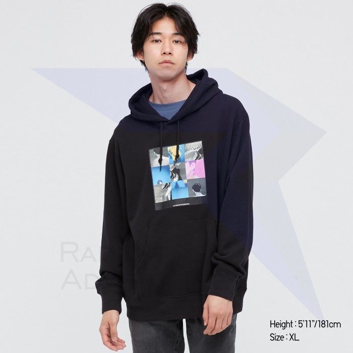 ORI Jaket Uniqlo Sweater Hoodie Gen Hoshino LenganPanjang Original Bandung