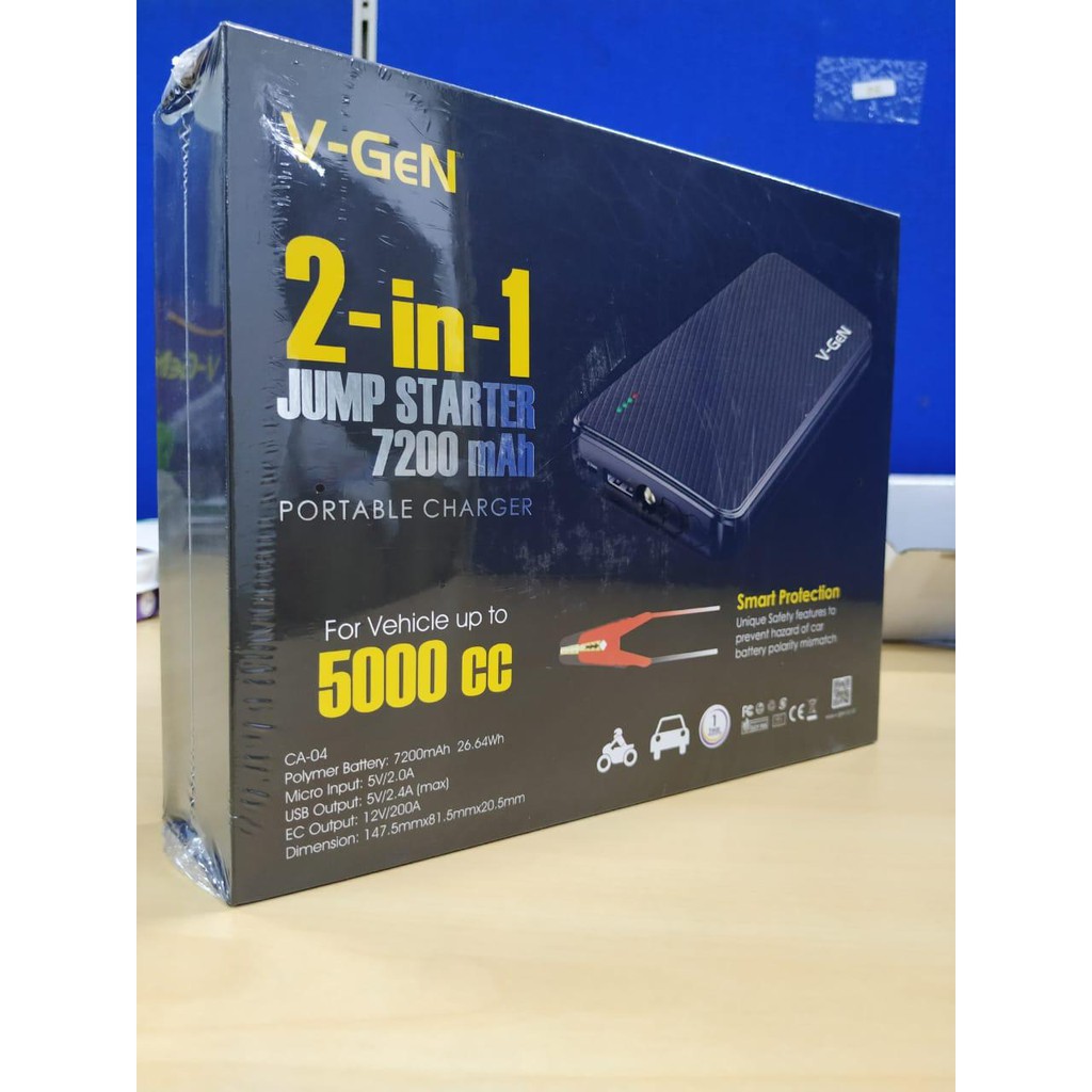 Powerbank Jumper V-GeN 7200 mAh