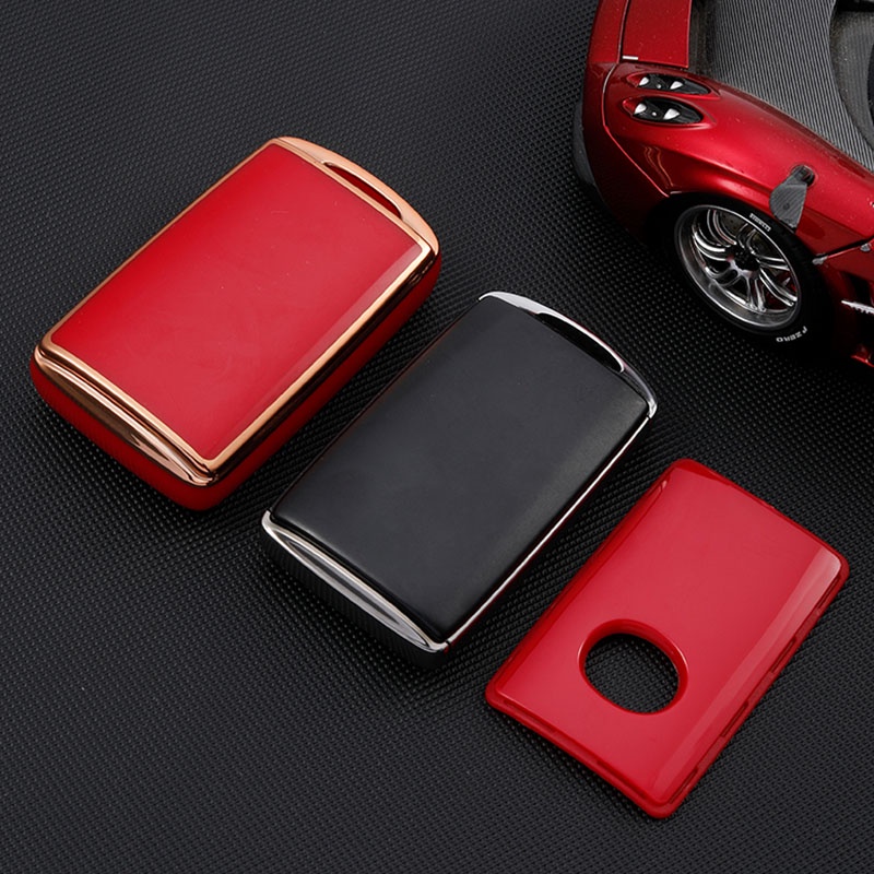 Case Remote Kunci Mobil Bahan TPU Untuk Mazda 3 Alexa CX30 CX-30 CX-5 CX3 CX-8 CX-9 CX-8