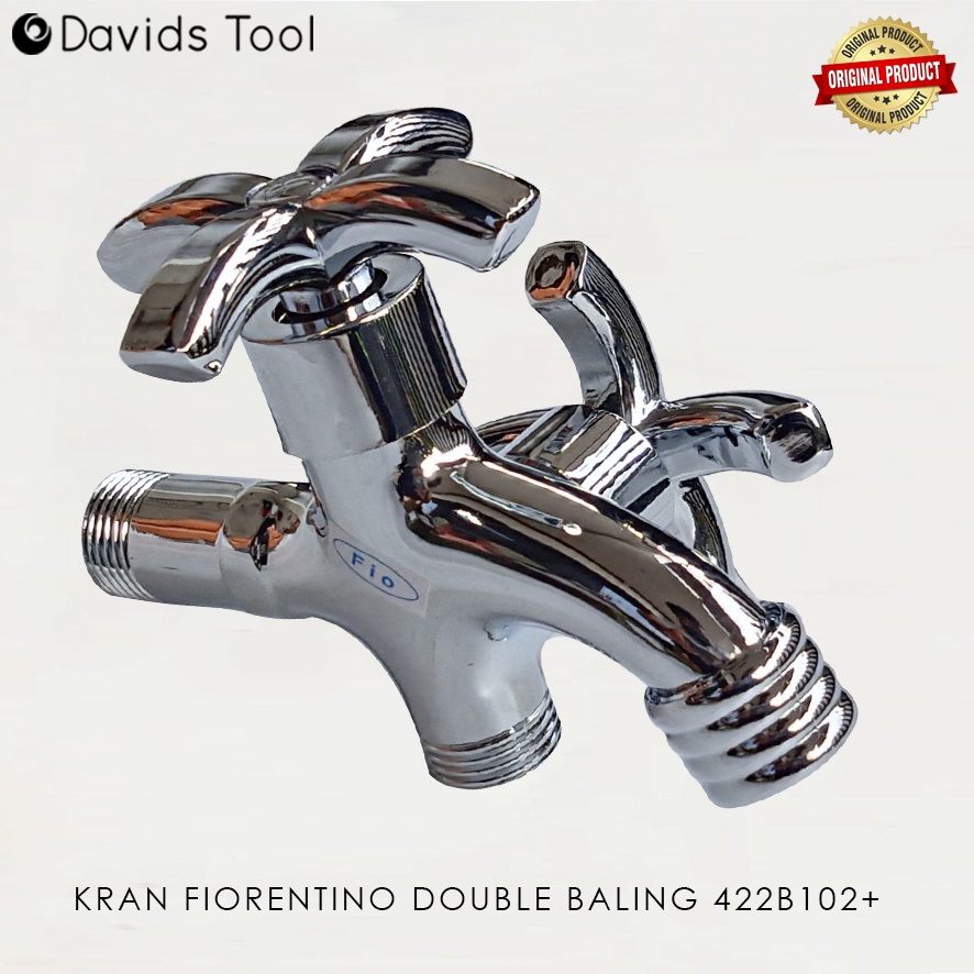 Kran Double Keran Cabang Air Shower Mandi Sower Fiorentino 422B102