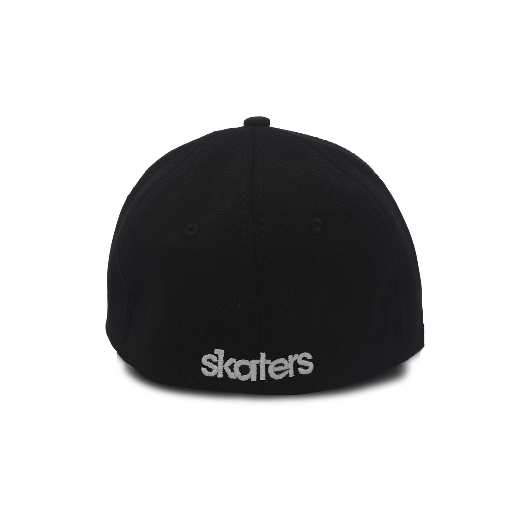 TOPI BUILT UP SKATERS UI052 HITAM PUTIH