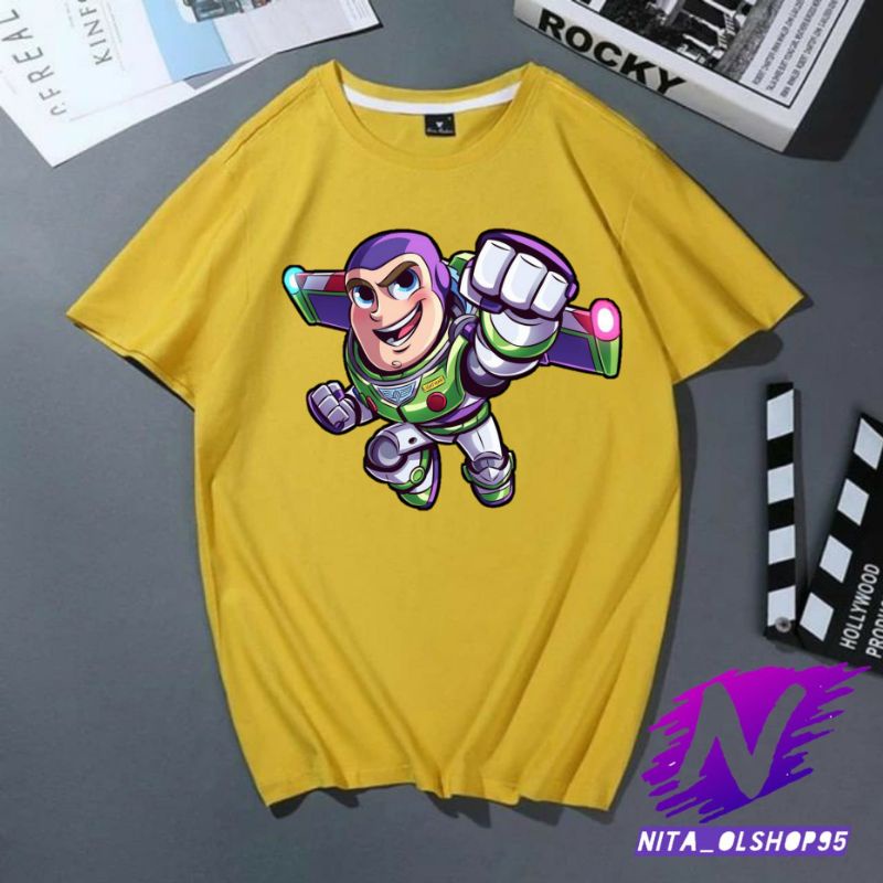 baju anak buzz toy story kaos anak toy story buzz